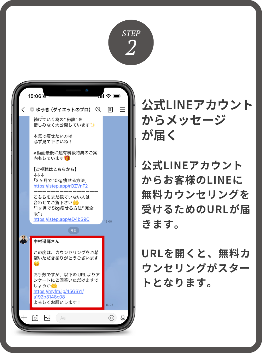 無料カウンセリングを受けるまでの流れ